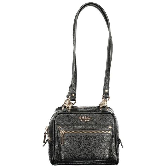 Guess Jeans Nero Polyurethane Women Women's Handbag
